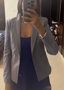 Gray Blazer - Stylish &amp; Versatile