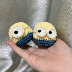 Handmade Minion Crochet Amigurumi Pair