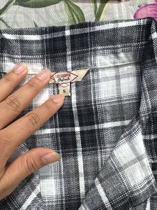 Classic Plaid Button-Up Shirt