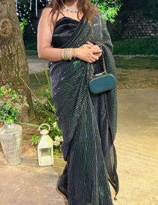 Stunning Sequin Saree