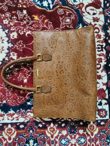 Genuine leather Vintage Embossed Hidesign bag