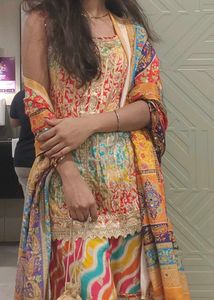 Designer Pakistani Lehenga Choli Set