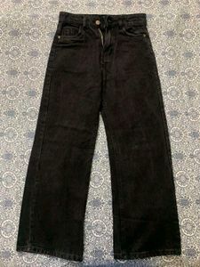 Black Wide Leg Jeans