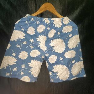 Blue boho style Shorts🏖️🌊
