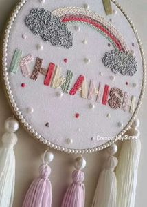 Baby Name Hoop