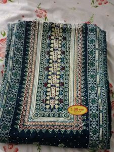 Beautiful Navy Blue party wear dress material