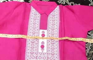 Kurti khadi 1 piece Rose design latest fancy/weste