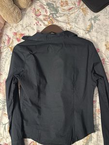 H&amp;M Black Button Down Shirt