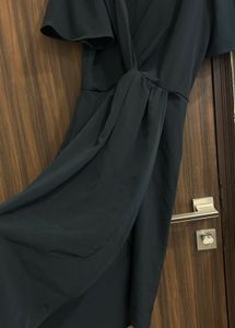 Zara Twist Front Midi Dress
