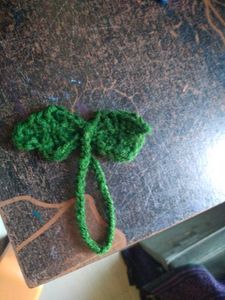 Handmade Crochet Sprout Accessory