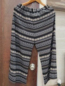 Ethnic Print Palazzo Pants