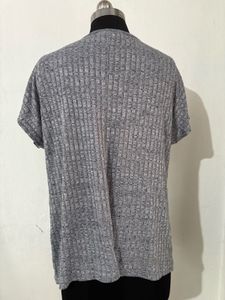 Globus Ribbed Knit T-Shirt