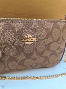 Coach Nolita light brown 🤎 with pearl