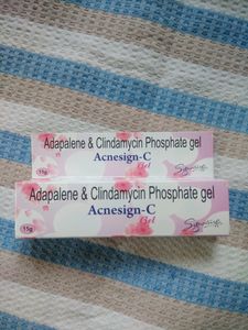 Adapalene & clindamycin phosphate gel  Acnesign-C