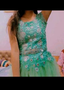 Stunning Green Lehenga Choli Set