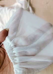 H&amp;M White Mini Skirt