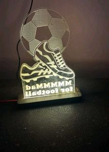 LED Football Theme Table Lamp | Decorative Light