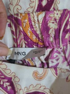 Paisley Print Palazzo Pants
