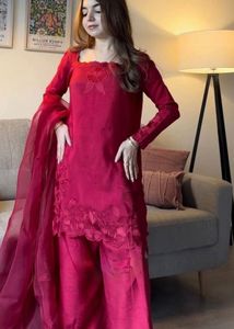 Elegant pink Kurta Set with Palazzo