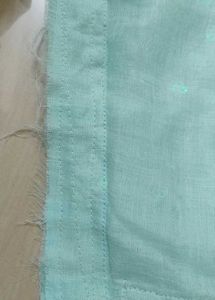 Elegant Turquoise Sequin Saree with Blouse