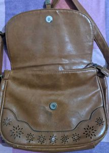 Brown Sling Bag