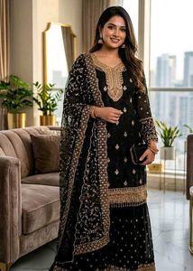 Designer Embroidered Kurta Set