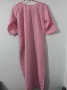 Pretty Pink Cotton Kurti