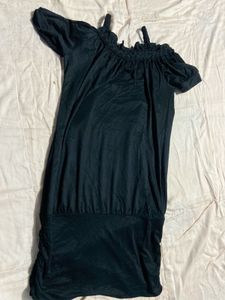 Black Off-Shoulder Top