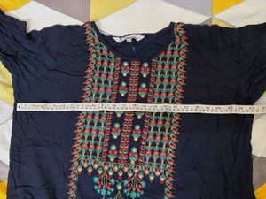 Preloved Navy Blue Kurta