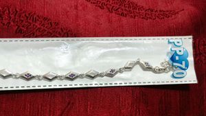 Elegant pure silver Diamond Bracelet