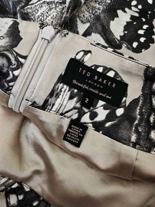 Ted Baker London Butterfly Print Mini Skirt