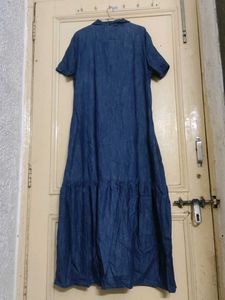 Denim Maxi Dress