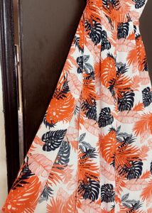 Tropical Print Dress