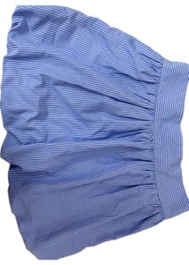 Blue Striped Bubble skirt