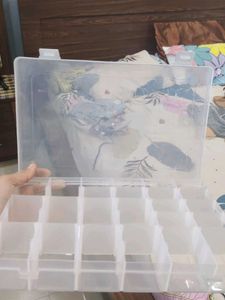 Clear Compartment Storage Box