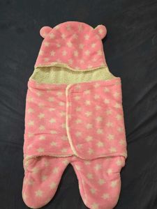 Cute Pink Star Baby Swaddle