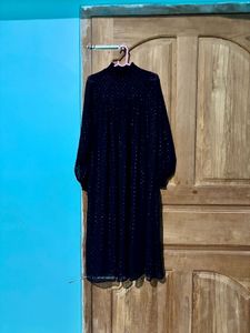 Elegant Black Midi Dress