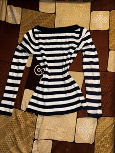 Striped Long Sleeve Top