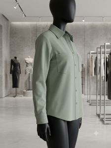 women’s Reserved  Sage Green Shirt
