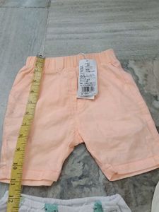 3 Pairs Baby Girl Bottoms