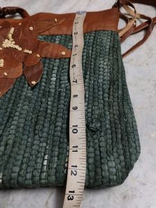Boho Chic Woven Handbag