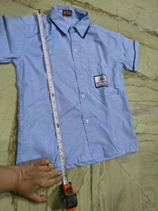 Boy's Light Blue School Shirt new not used once