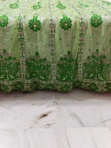 Classy 😍 and Beautiful 😍 Green 💚 Lahnga Skirt