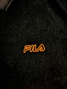 FILA Training FLOW Men’s Black Polo T-Shirt | Size