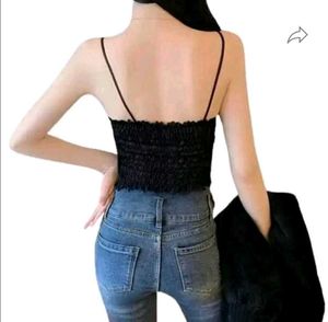 Faux Leather Camisole Top