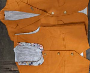 Boys Premium Coat + FREE Koti (13–15Y) 🧡