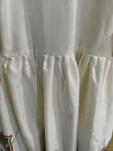 Elegant White Printed Kurta