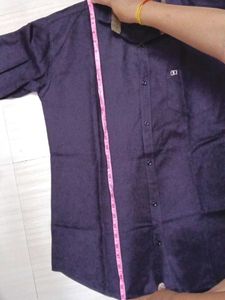 Shirt Like A New And  Dark Wine Colour Size Xl