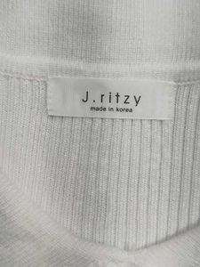 White korea Knit Top