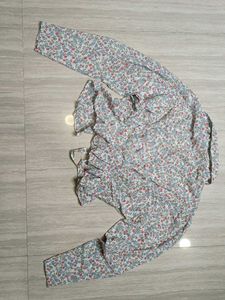 Charming Floral Print Dress